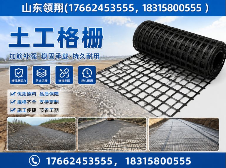 汕头土工格栅展示图